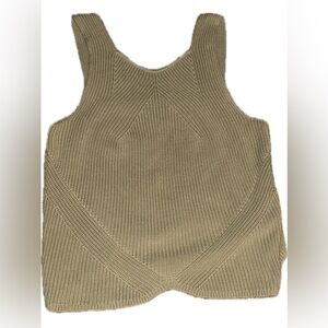 NWT: Express Beige Knit Tank Top